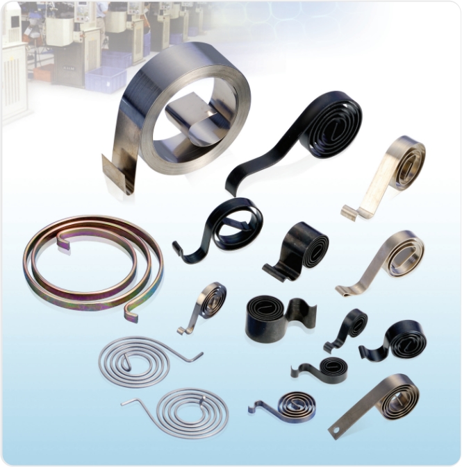 Spiral Torsion Springs, Power Springs